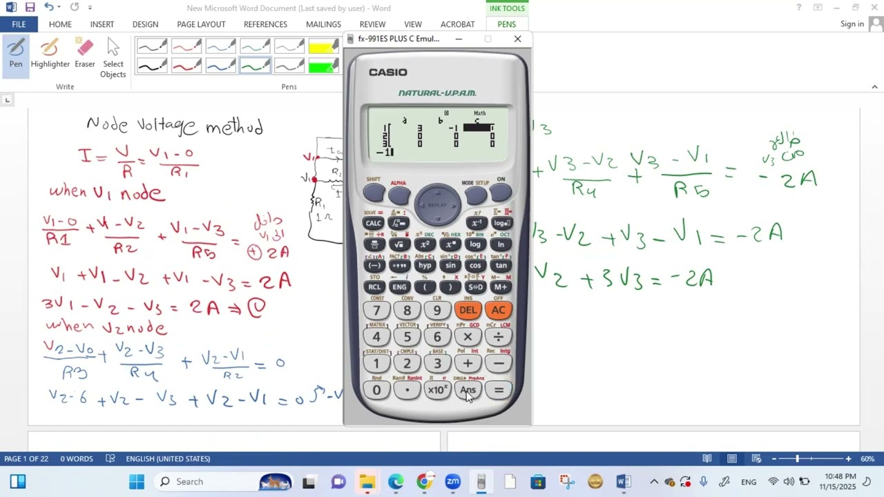 Node Voltage method ch3 