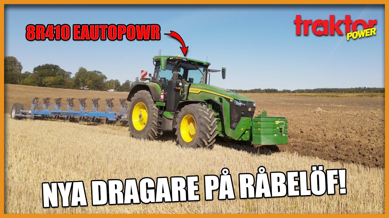 GODSET HÅLLER SIG TILL JOHN DEERE – Råbelöfs nya traktorer