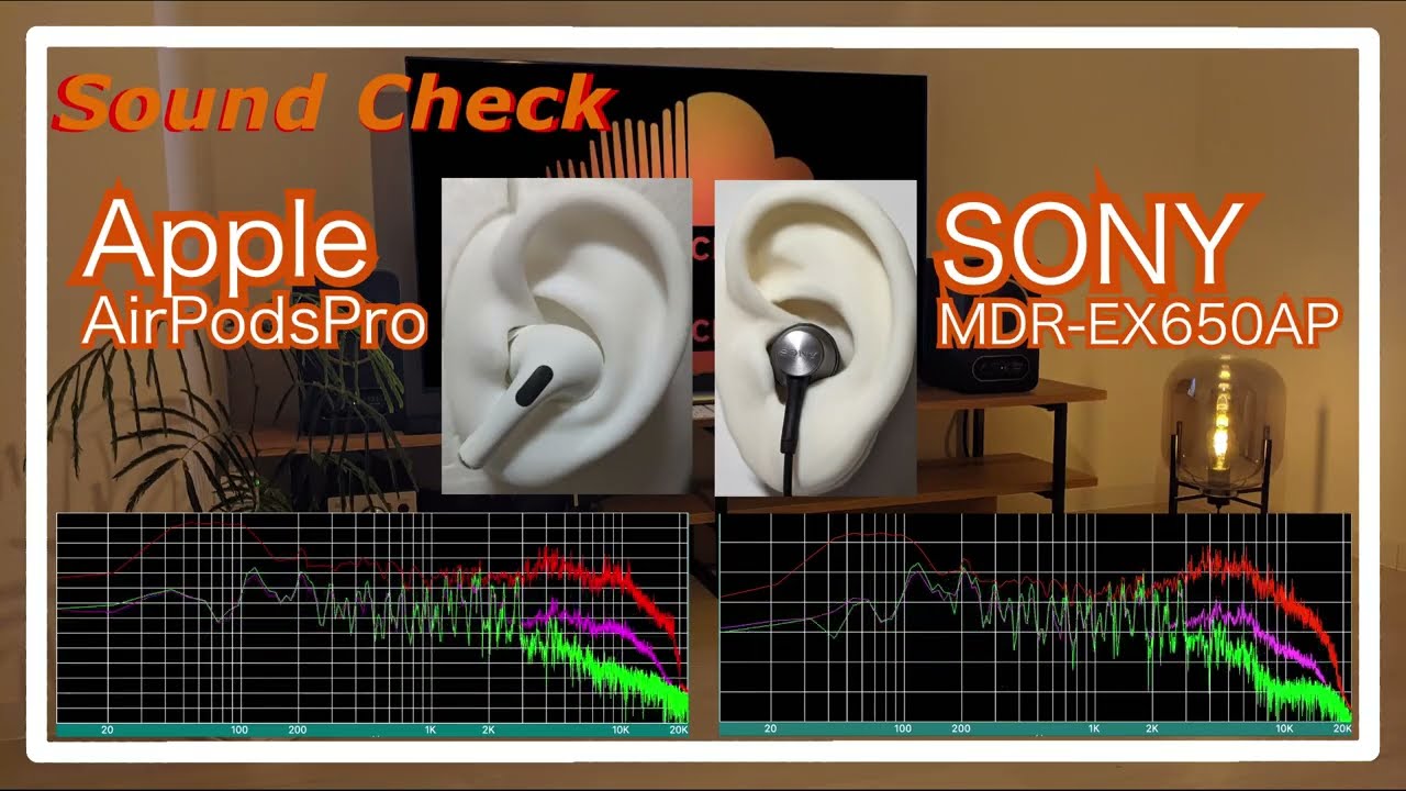 Apple AirPodsPro vs SONY MDR-EX650AP [TWS IEMs In-Ear Sound Comparison]完全ワイヤレスイヤホン