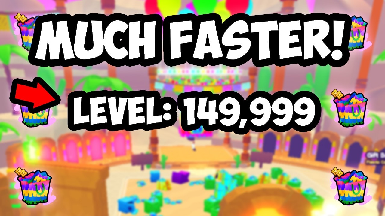 How to get your Maze Level Up Faster in the Pi&ntilde;ata Maze Update in Pet Simulator 99!