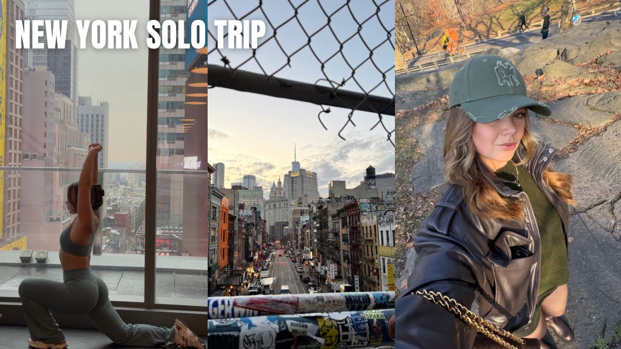 SOLO TRIP TO NYC🗽