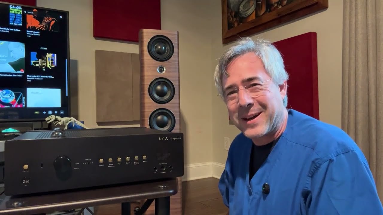 LTA Z40+ review, tube vs solid state amplifiers, integrated amplifier