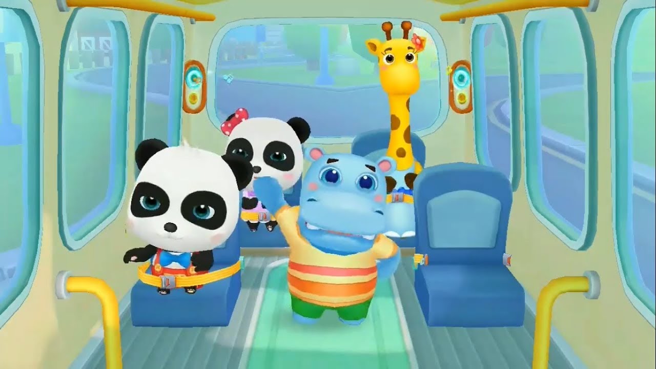 BabyBus: Amazing BabyBus. Jadi Supir 1 Harian. Sekolah Apaan?! Main Terus! Wkwkwk