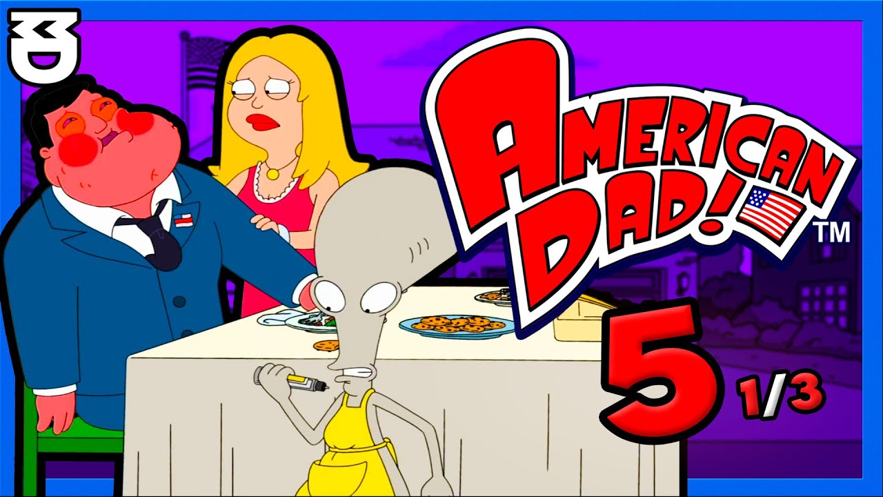 🏅 MEJORES MOMENTOS de | AMERICAN DAD 👽 | Temporada 5  | Parte 1/3 (CASTELLANO)