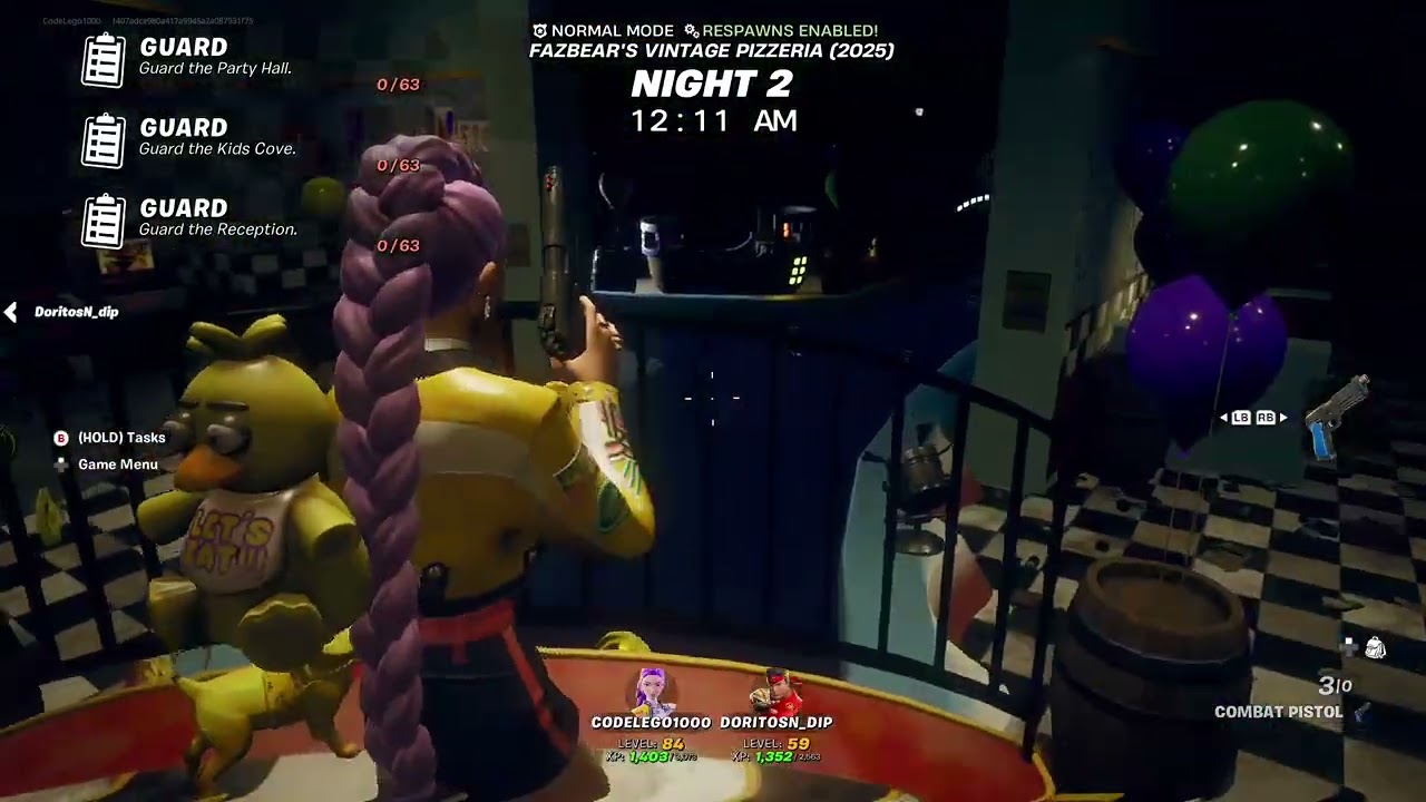 FNAF Night Shift Multiplayer with friends on Fortnite 1/4