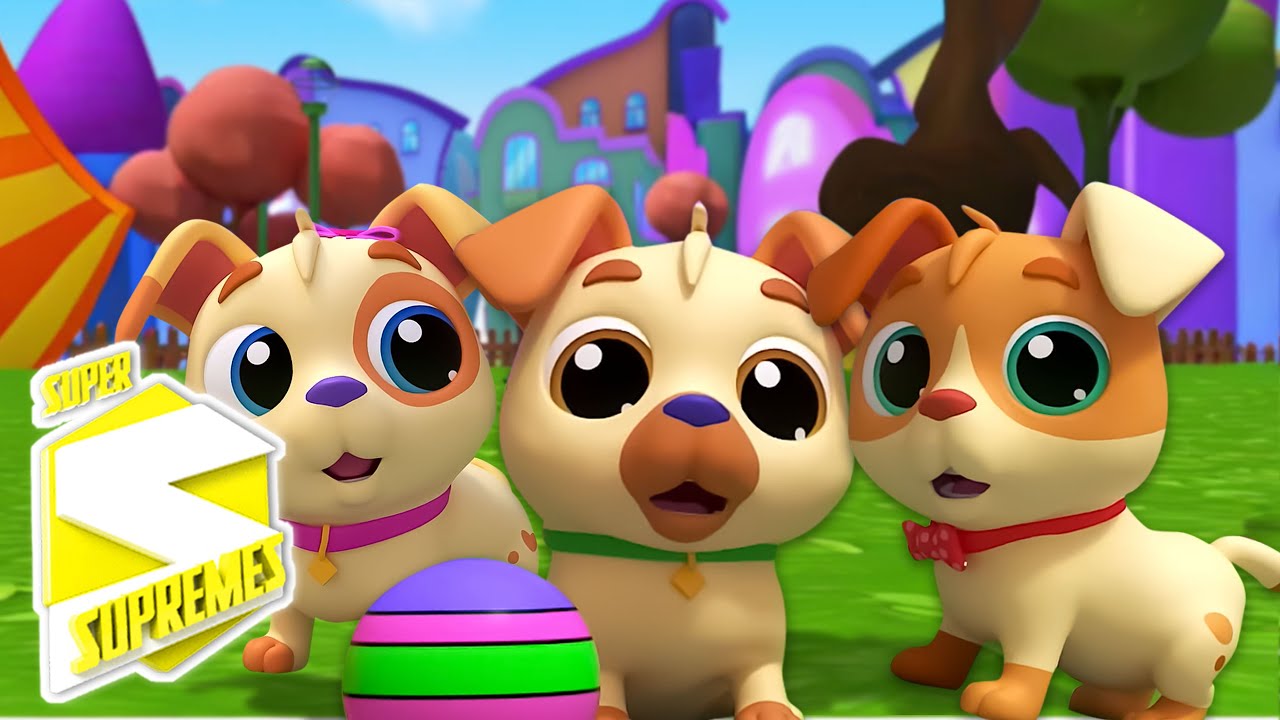Cinco pequeño cachorritos y más lindas canciones animadas para niños