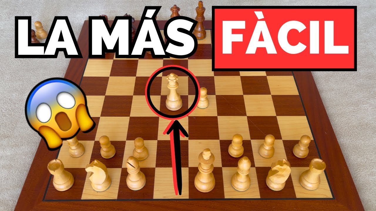 GANA SIEMPRE con la APERTURA MÁS FÁCIL😱♟️