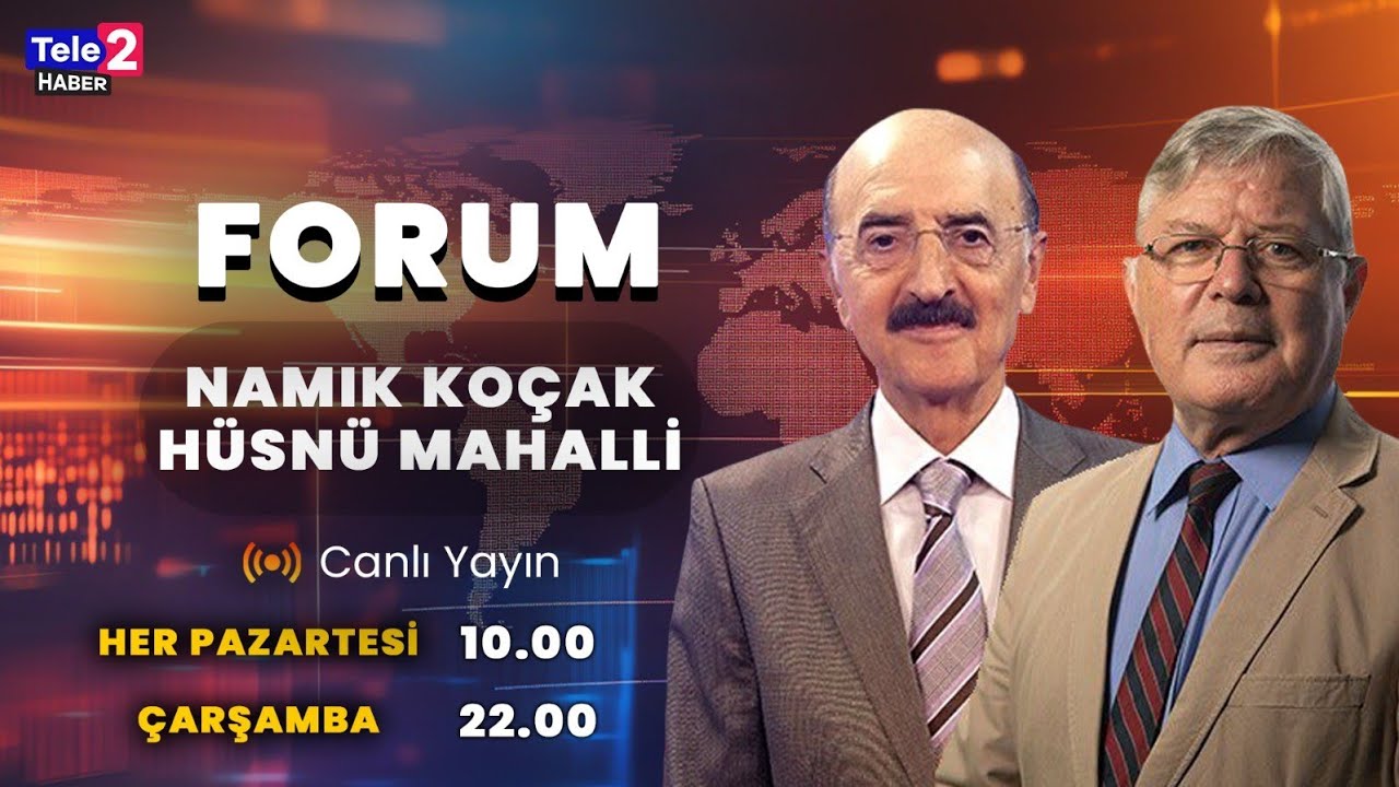 #CANLI Namık Koçak ve Hüsnü Mahalli ile Forum (26 Ocak 2026)