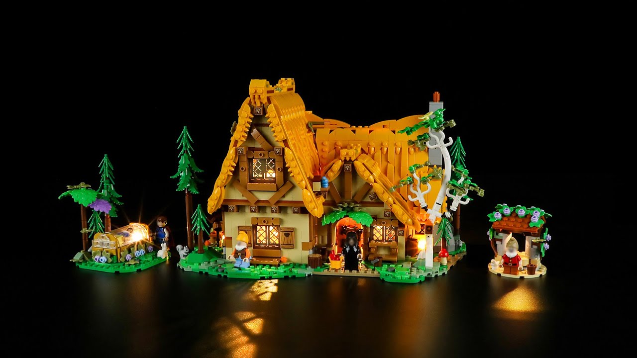 Lightailing Light Kit For Lego Snow White and the Seven Dwarfs' Cottage 43242