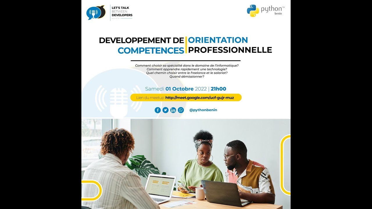 [Saturday Talk] Définir son parcours professionnel en tant que Dev