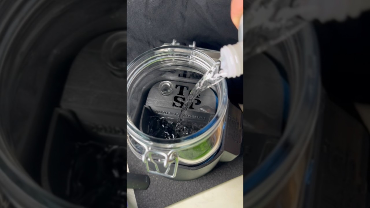 How to fill your TSP properly 🙌 Fill to the line - do not fill over this line 🫧 TERPSLURPPUMP.COM