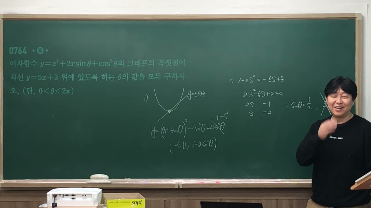 0126 월 쎈 대수 삼각함수 그래프 7