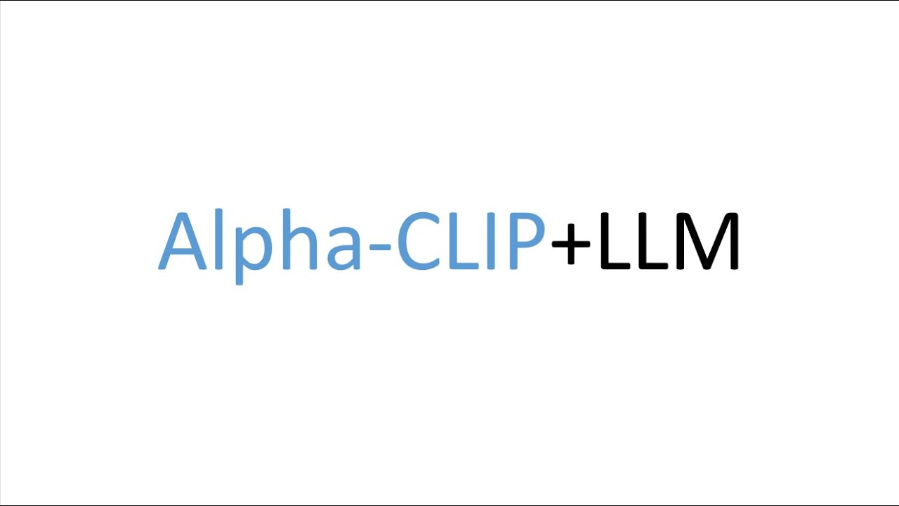 Alpha CLIP demo