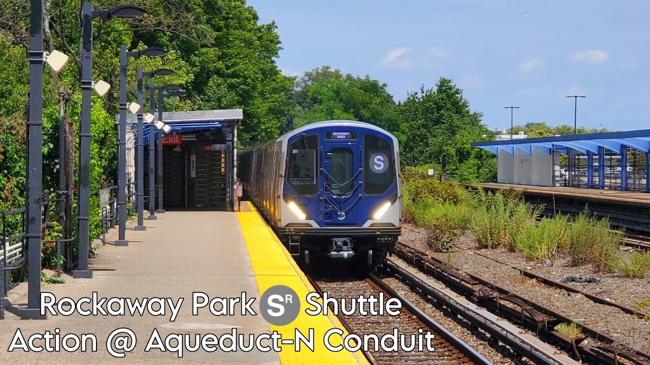 Rockaway Park Shuttle Action @ Aqueduct-N Conduit