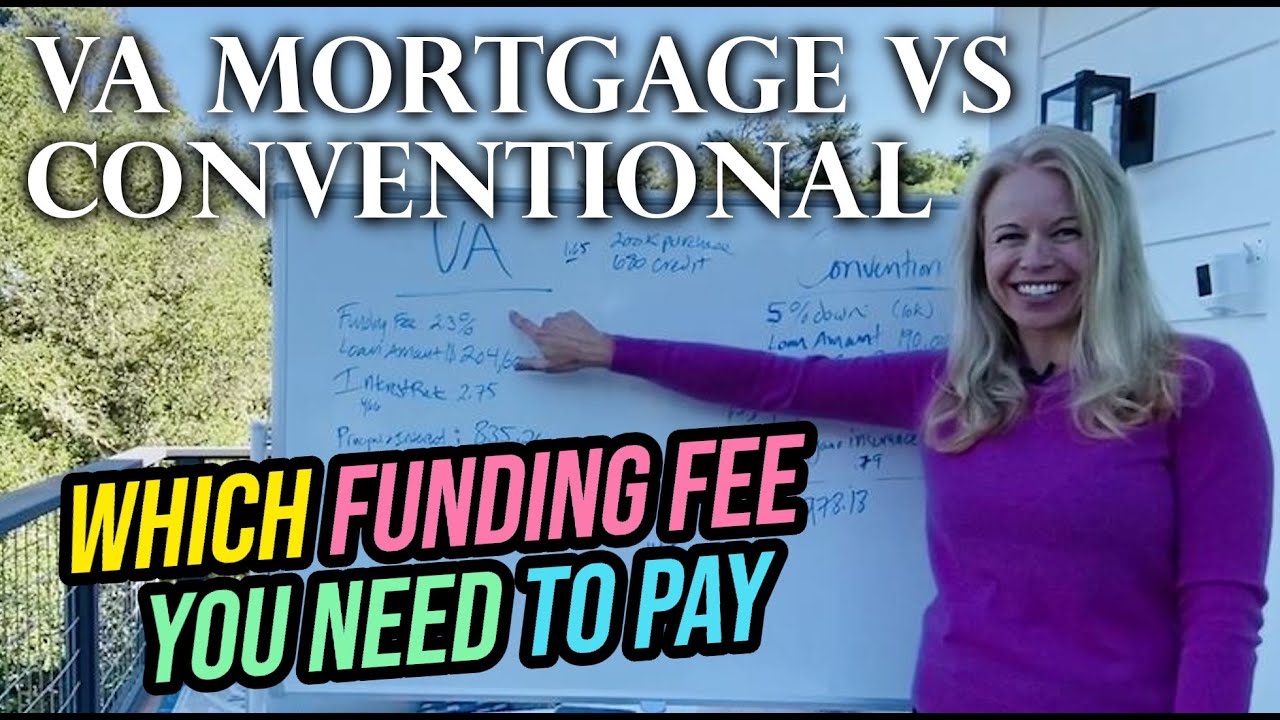 Mortgage Broker Compares VA Loan No Money Down vs. 5% Conventional Mortgage: (VA Home Loans)