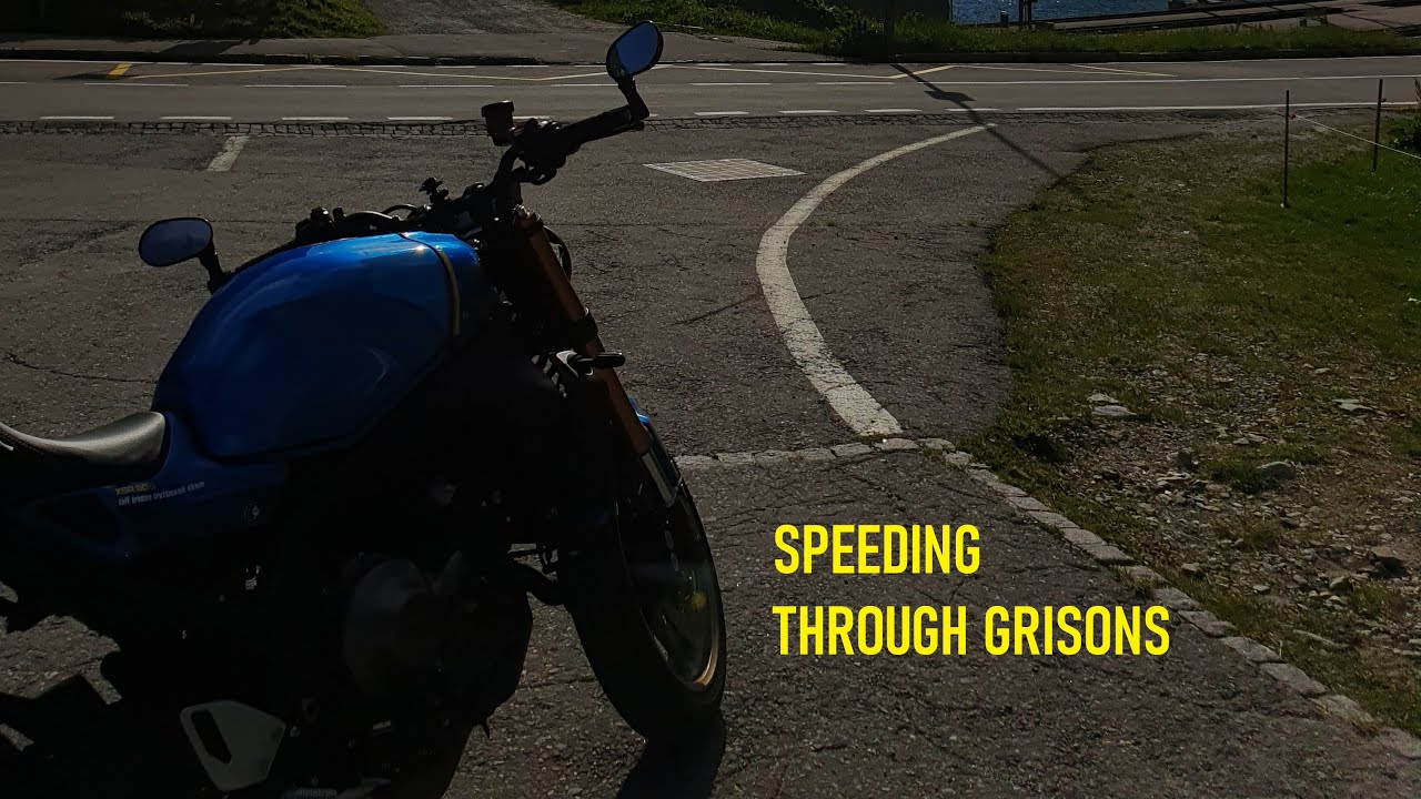 XSR 900 on the twisties