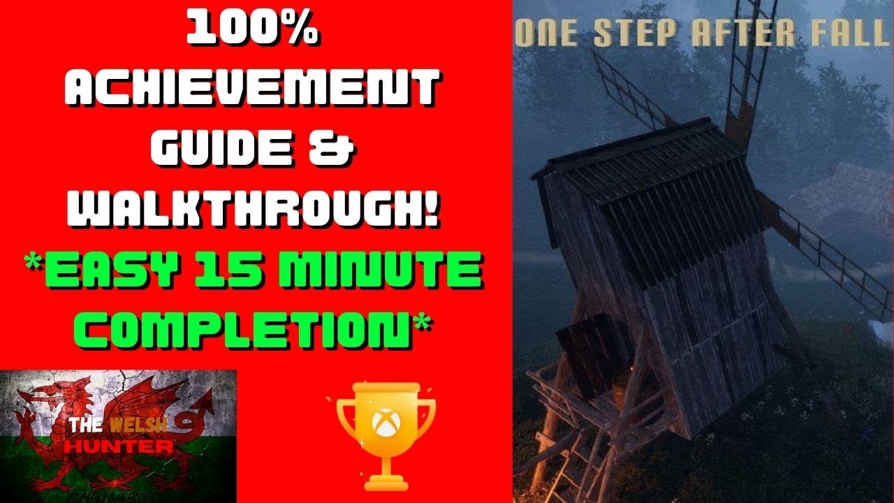 One Step After Fall — руководство и пошаговое руководство для достижения 100%! *ЛЕГКОЕ прохождени...
