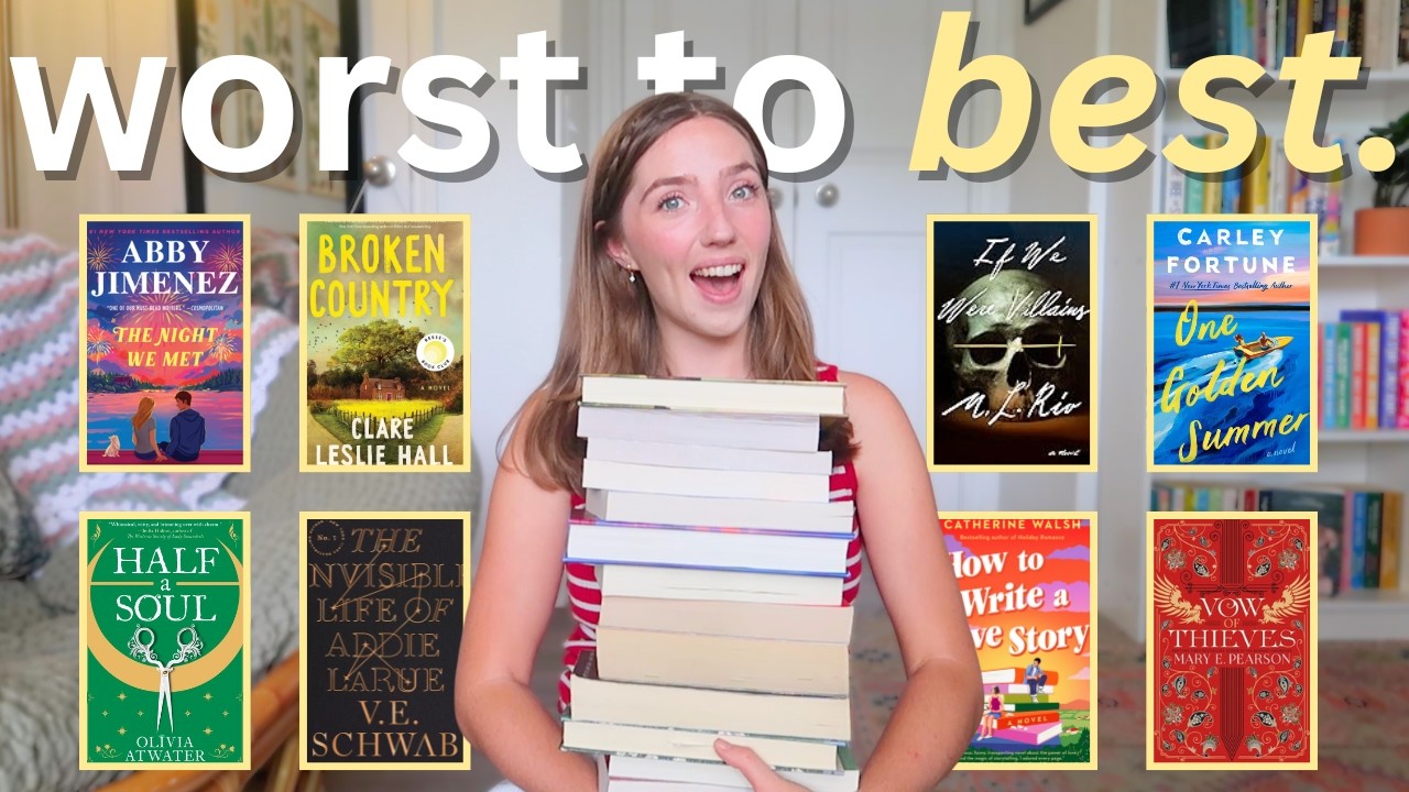 Рейтинг моих недавних книг: от ХУДШИХ к ЛУЧШИМ 📖🥇✨ | Итоги чтения за апрель и май (столько книг н...
