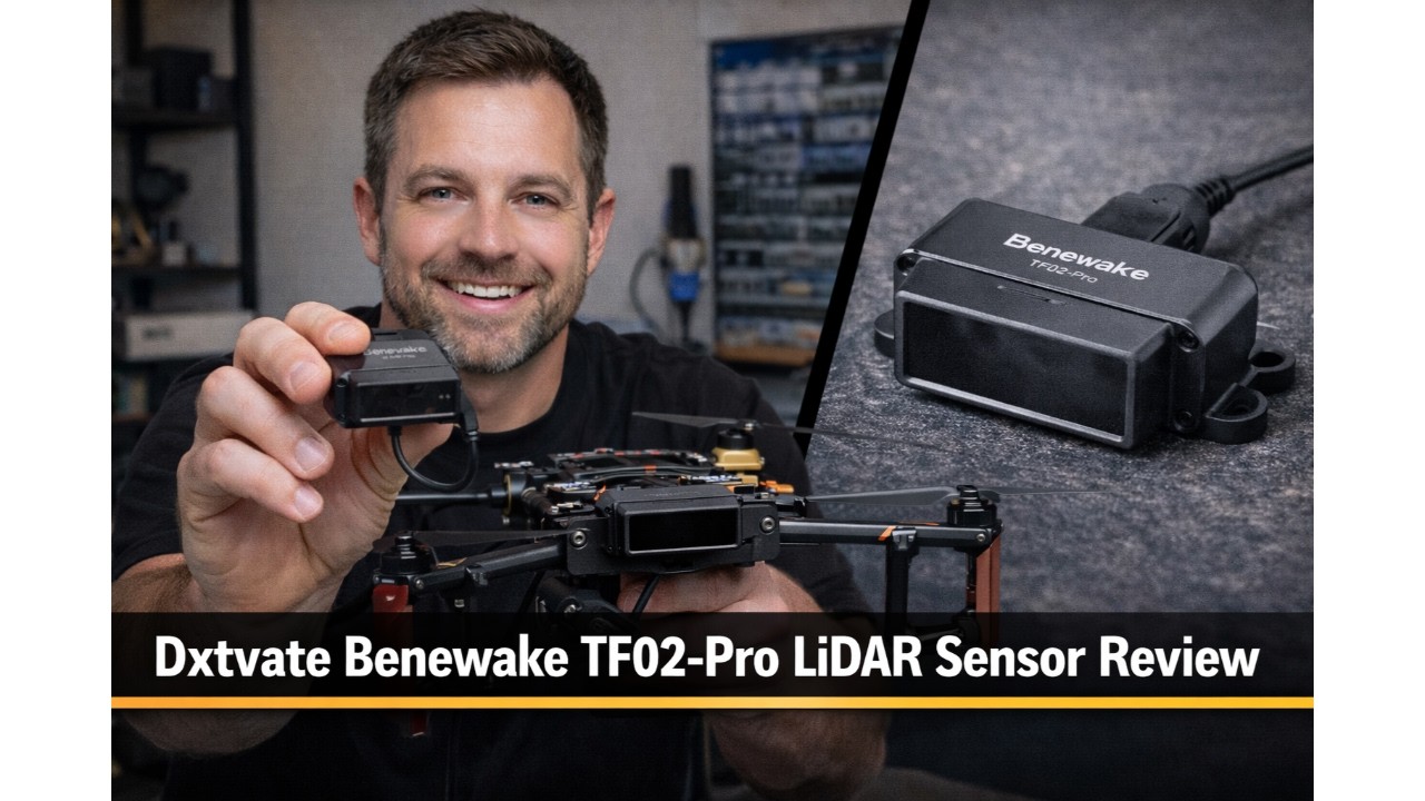📡 Обзор LiDAR-сенсора Dxtvate Benewake TF02-Pro – стоит ли его покупать? 📡