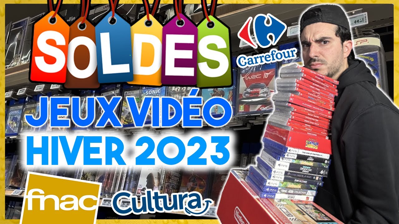 Les SOLDES D'HIVER JEUX VIDÉO 2023 - Jeux PS5, Switch, PS4 à -80% !