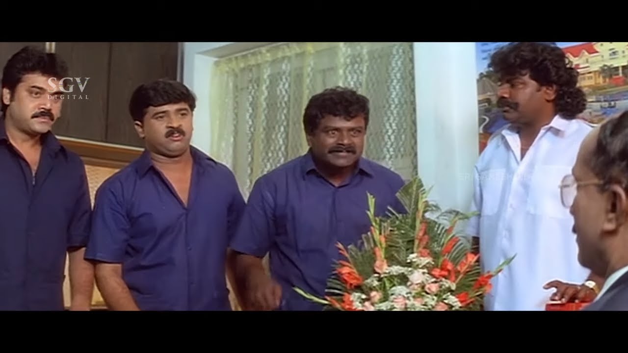 Boss Dismissed Shashikumar and Karibasavaiah From Company | Comedy Scene | Yarige Salutthe Sambala