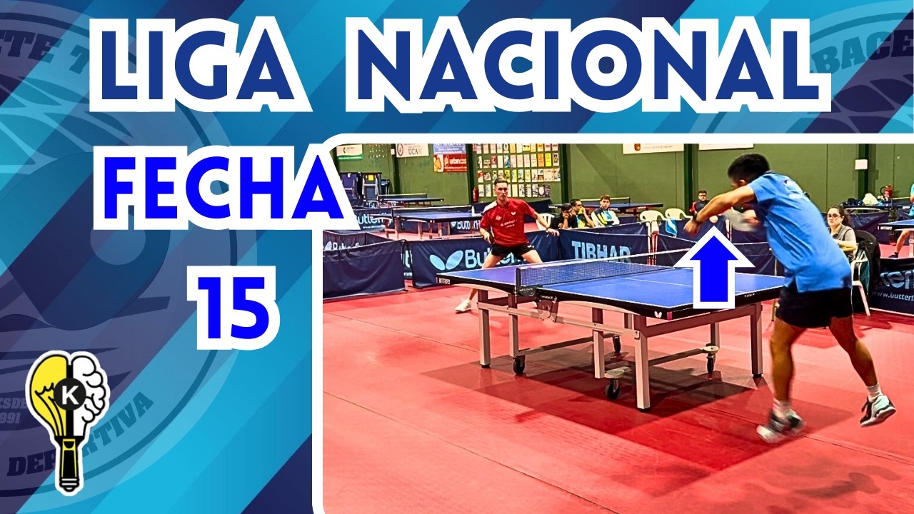 📈Alto Nivel!!! Liga Nacional Española de Tenis de Mesa 2026
