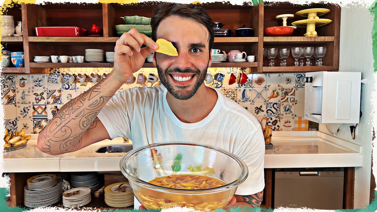 COMO FAZER UMA CONSERVA DE GENGIBRE - Daniel Cady