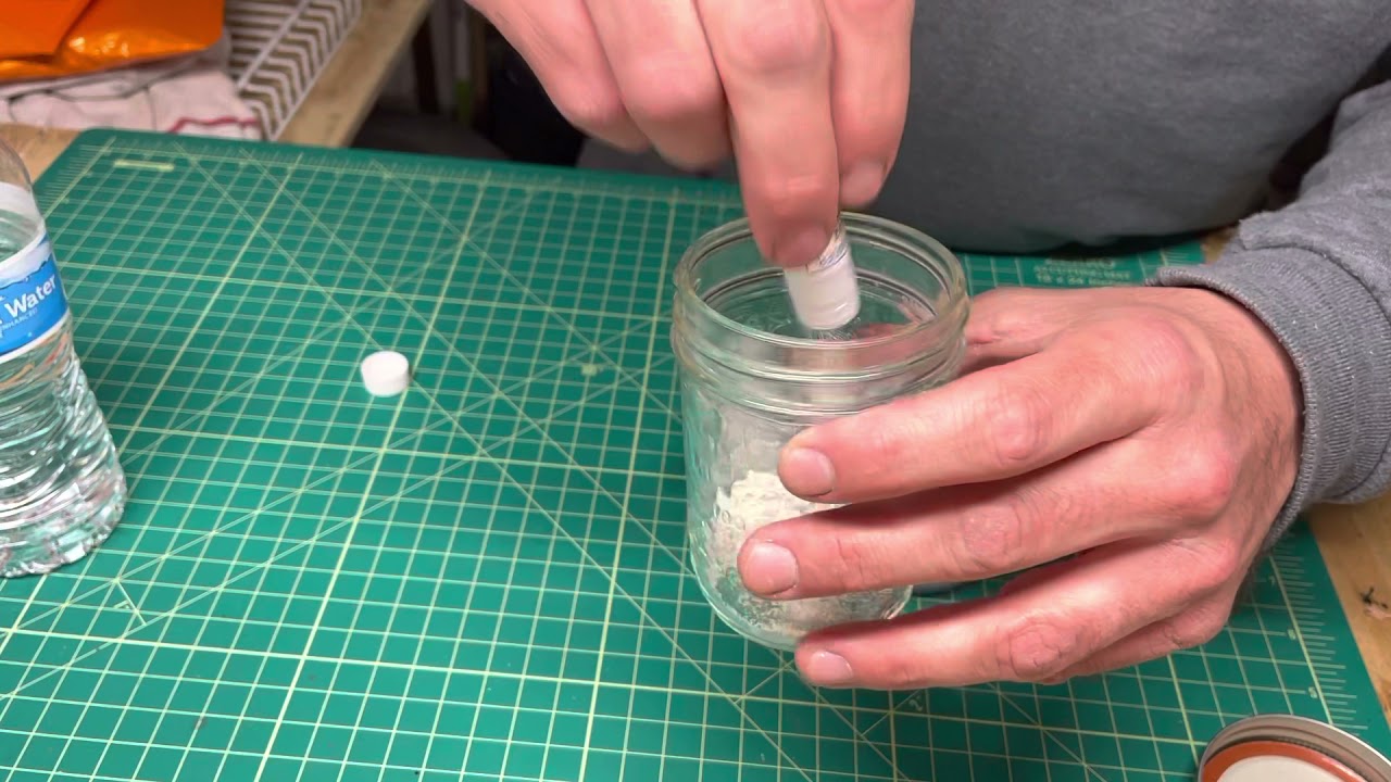 Make your own diamond spray