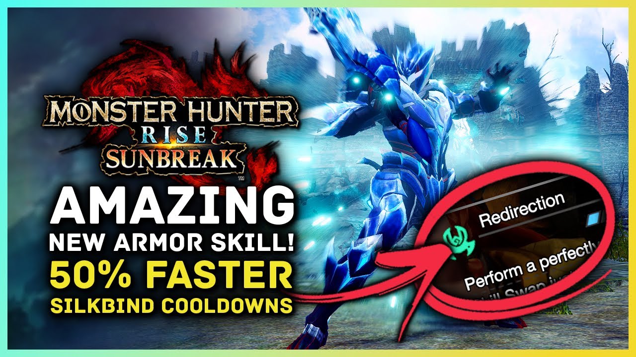 Monster Hunter Rise Sunbreak - 50% Faster Silkbind Skill Cooldowns! Game Changing New Armor Skill!