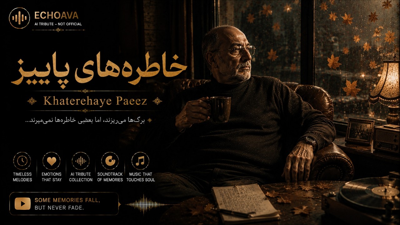 Siavash Ghomayshi – Khaterehaye Paeez (AI by ECHOAVA) | سیاوش قمیشی - خاطره‌های پاییز