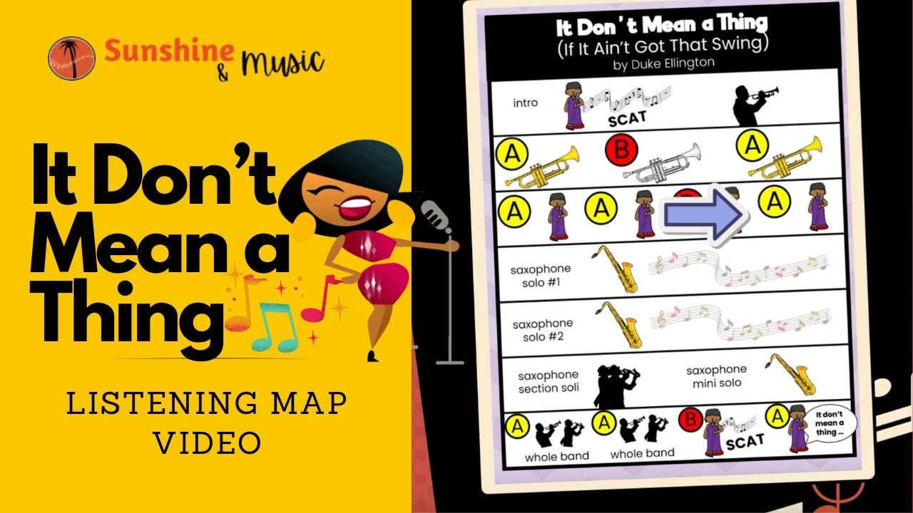 It Don't Mean a Thing: Jazz Listening Map for Elementary Music