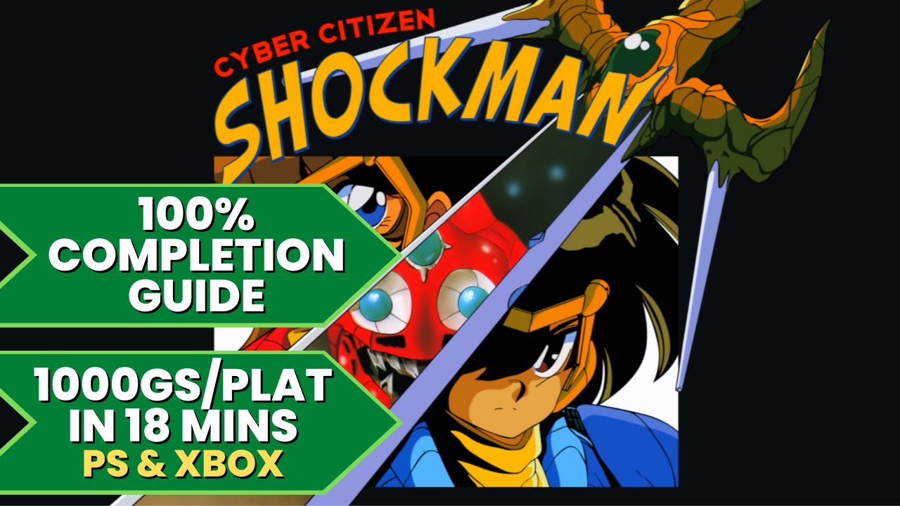 Cyber Citizen Shockman - Invincibility Cheat Guide (1000GS/Platinum in 18 Mins)