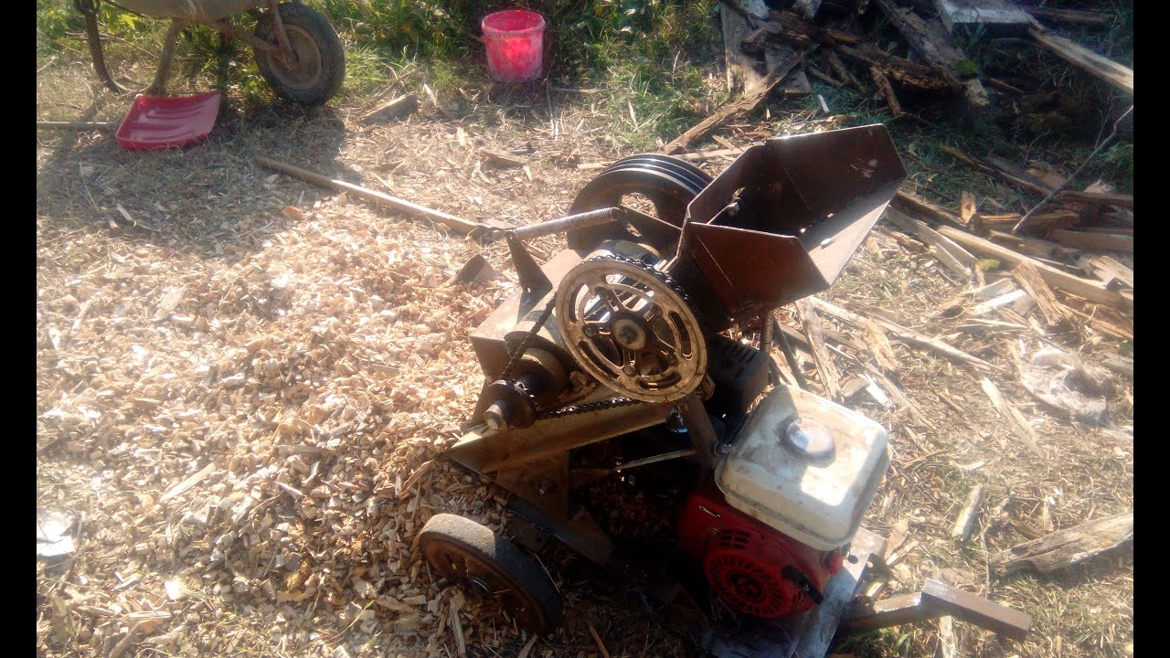 SUPER TOCATOR CREANGA FACUT ACASA 6,5 CP/HOME MADE Making a Wood Chipper 6,5 HP /