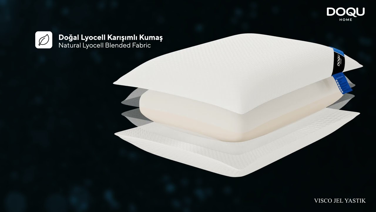 Doqu Home/ ViscoJel Yastık İle Serinleten Konfor ❄️