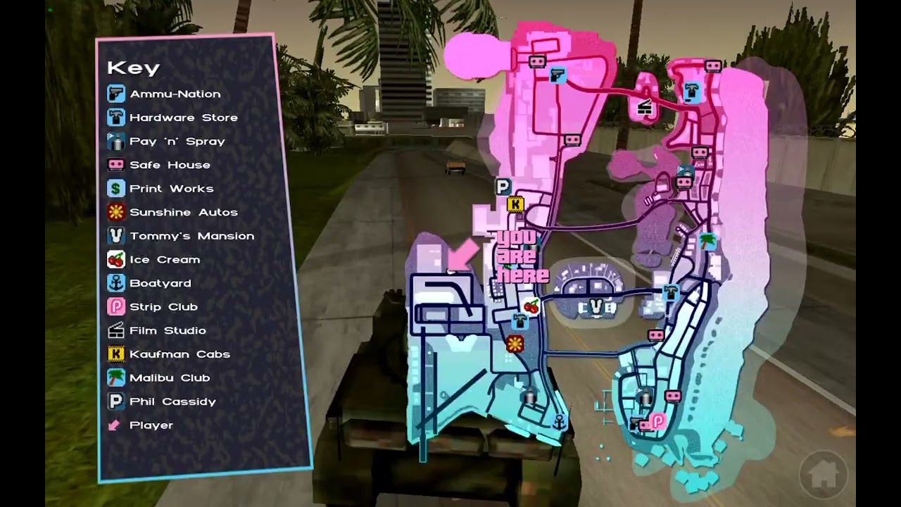 أقوى تدمير في لعبه gta vice city - ٨ دقيقه جنون! 