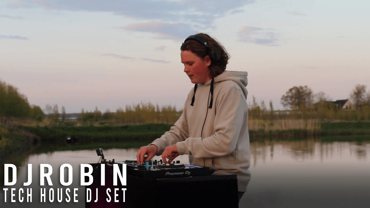 DJ set | Tech House | DJ Robin Meijerink | surrounded by beautiful nature