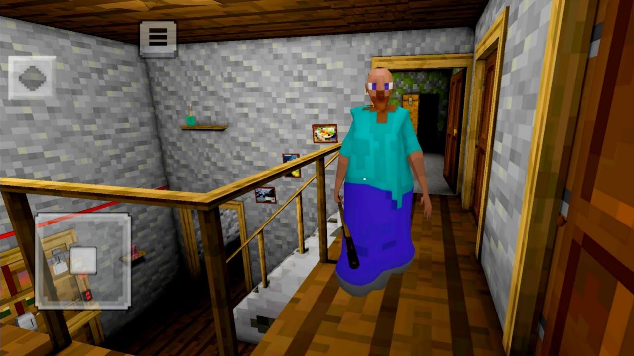 GRANNY MINECRAFT HORROR ESCAPE GAME PLAY | GRANNY MINECRAFT MODE