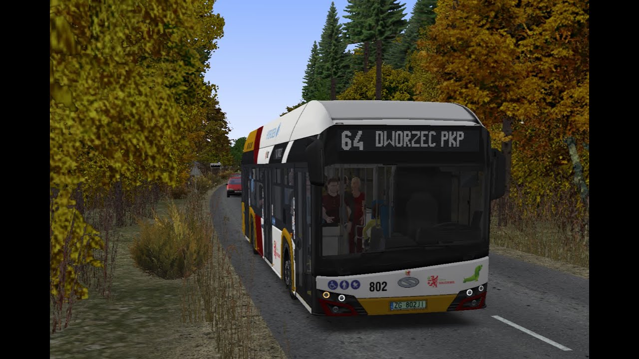 Linia 64 Barki-Dworzec PKP I Golczewo 2.0.3 I Solaris Urbino 12 Hydrogen I OMSI 2 1080p 60FPS