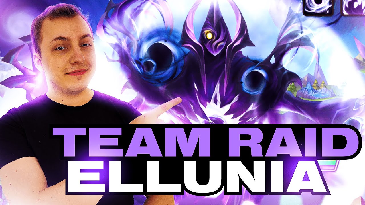 RAID DIMENSIONNEL ELLUNIA ! PAS BESOIN DE LAIKA ! (Summoners war)