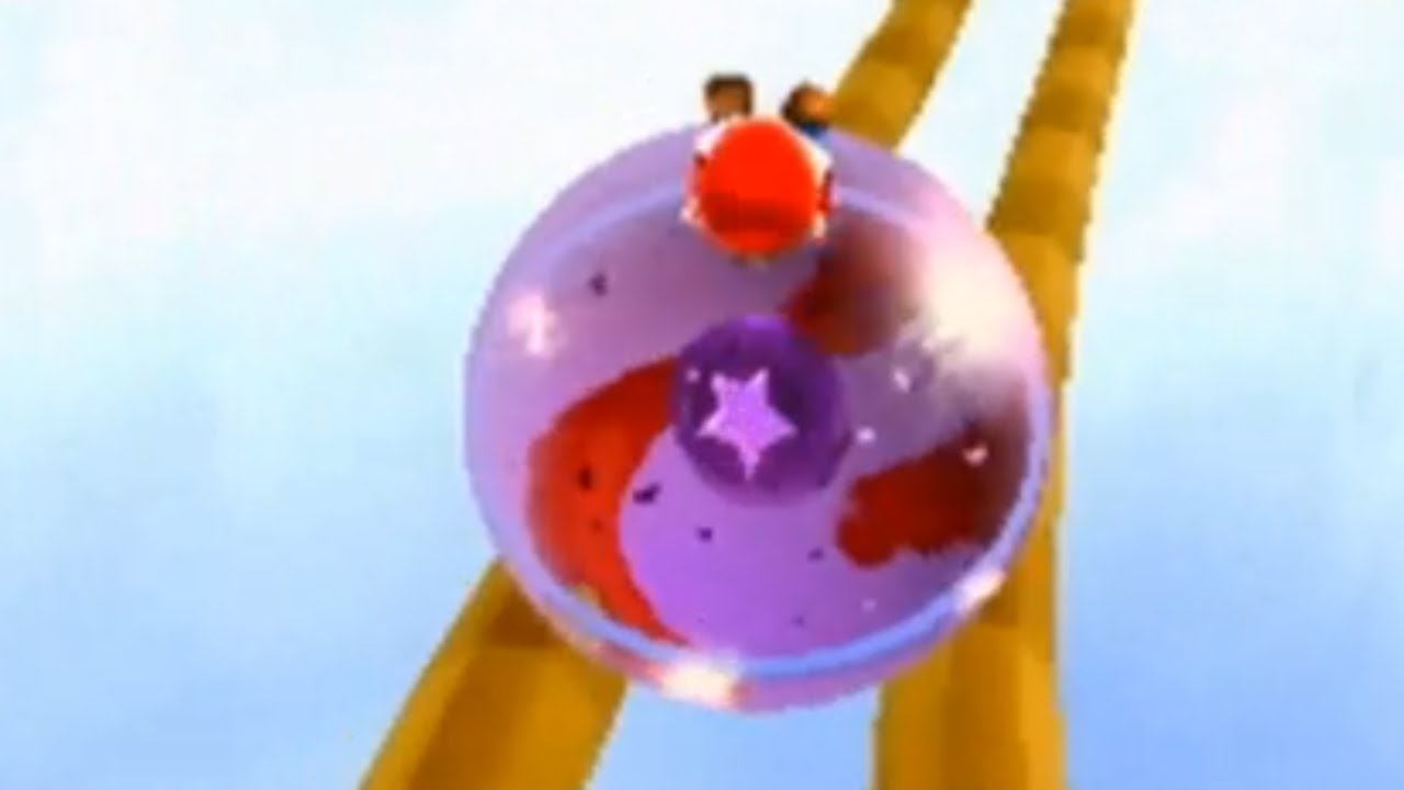 SMG2 - Getting all 110 Purple Coins on Rainbow Road