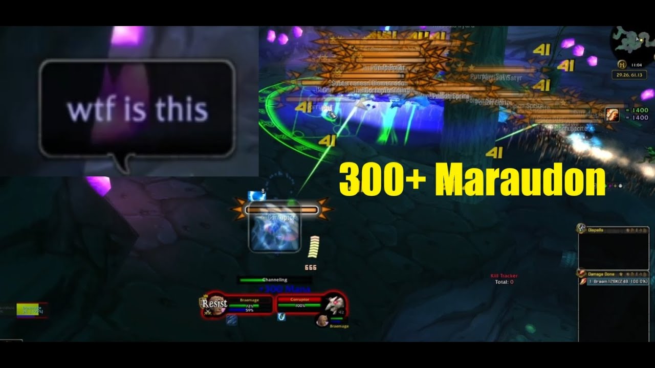 300+ Maraudon pull (no zanza) - Warmane Onyxia
