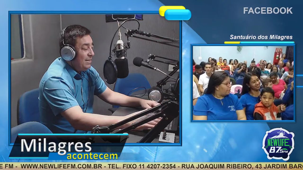 Programa Milagres Acontecem  - Pe. Sérgio Ferreira - 🔴 AO VIVO!