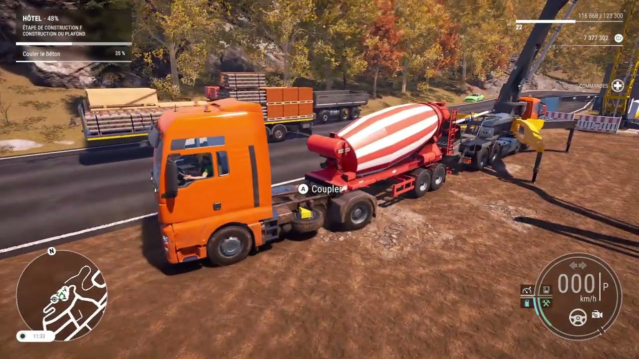 Construction Simulator, excavation d'une fouille talutée #9