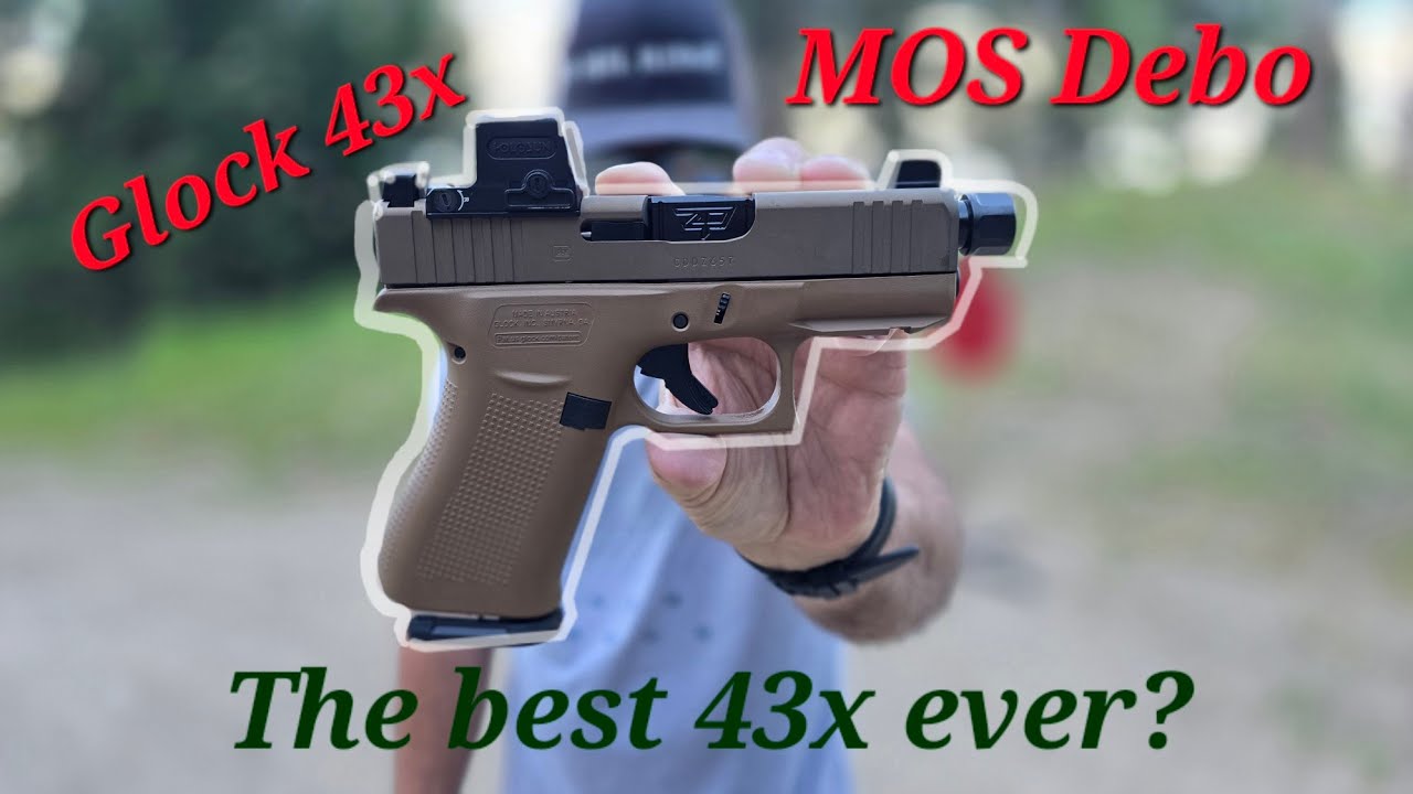 Glock 43x MOS Debo. Лучший 43x MOS?