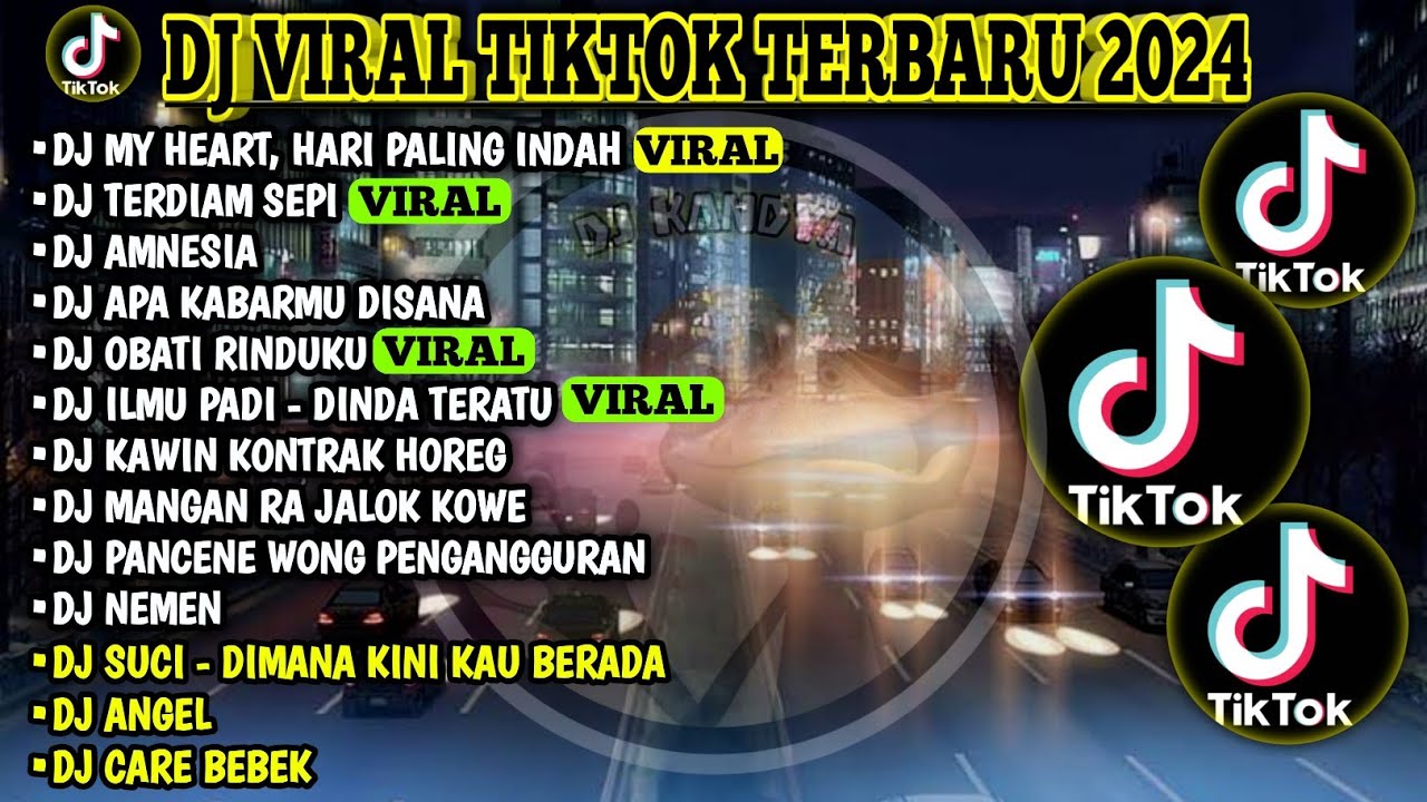 DJ VIRAL TIKTOK TERBARU 2024 | DJ MY HEART, HARI PALING INDAH | DJ TERDIAM SEPI | DJ OBATI RINDUKU