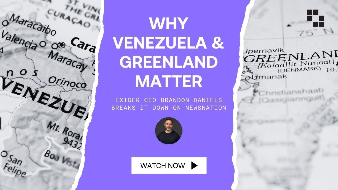 Venezuela, Greenland, and Critical Minerals: Exiger CEO on Global Supply Chain Risk