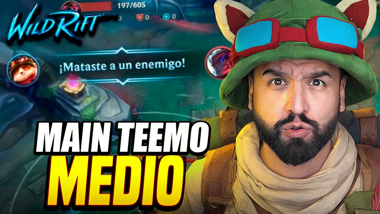 ME PIDIERON JUGAR TEEMO MID Y SALIO MAL