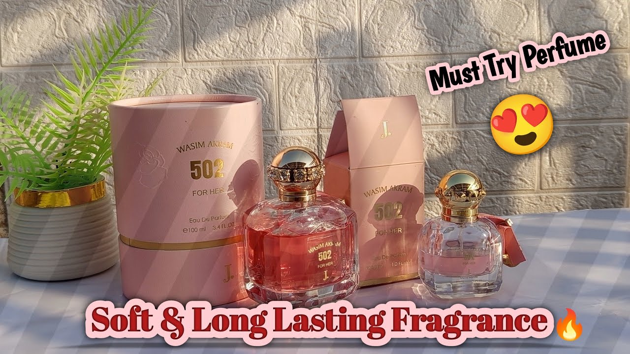 Wasim Akram 502 For Her | Elegant & Long Lasting Perfume Review 😍