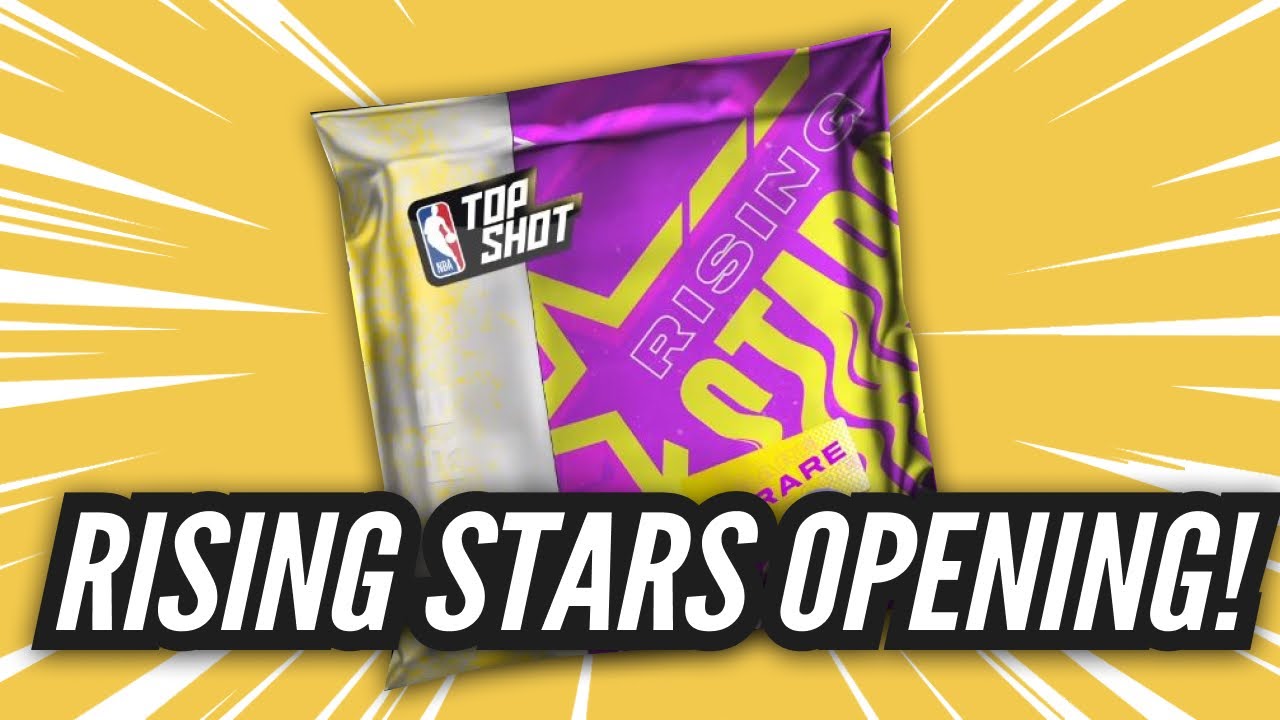 NBA Top Shot - Rising Stars PACK OPENING HIGHLIGHTS