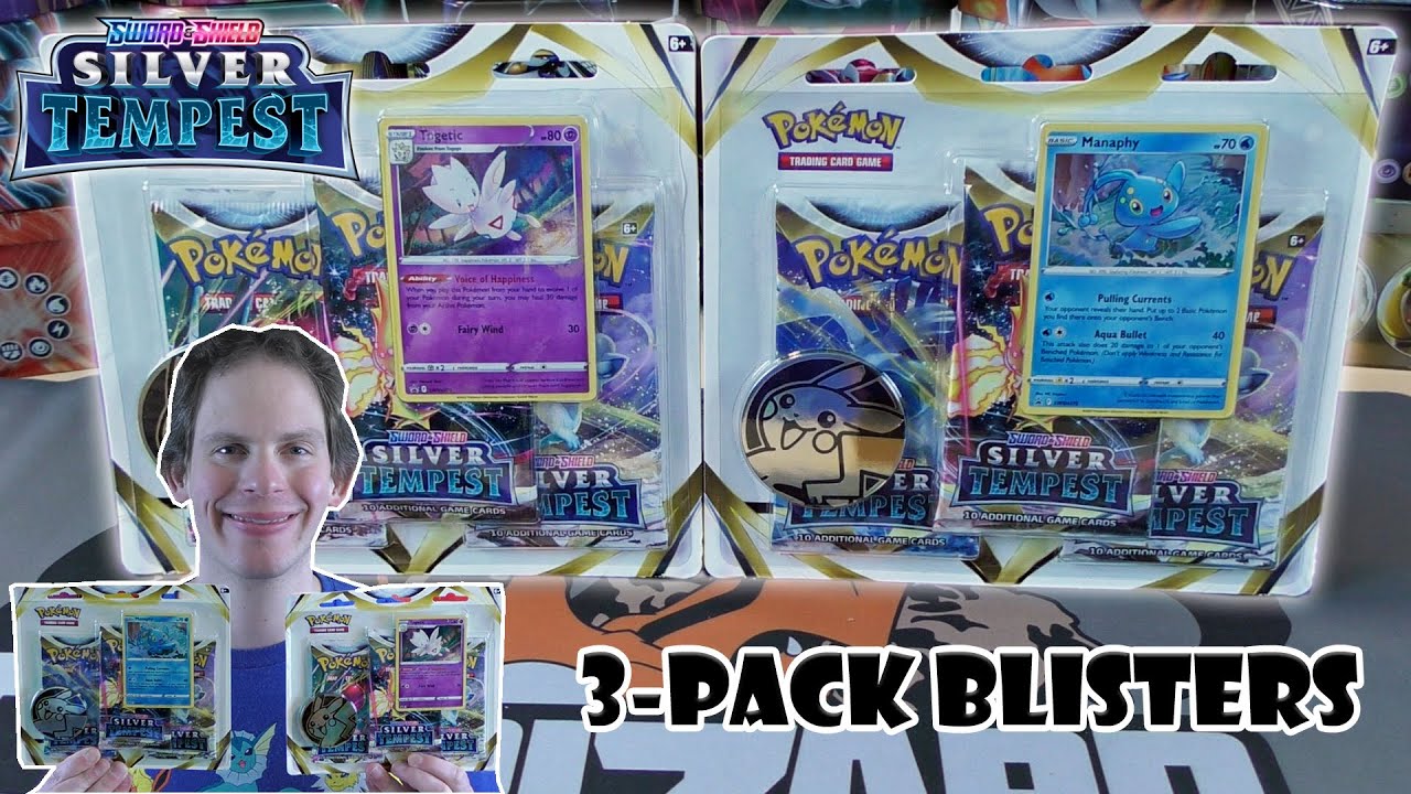 Silver Tempest 3-Pack Blister Opening